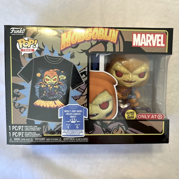 Sealed Funko Pop 959 Marvel Hobgoblin Glow in the Dark Target exclusive - Large - Picture 6 of 7